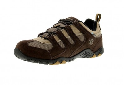 Hi-Tec Stroller Waterproof Shoe (chocolate / dull gold)